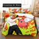 thumbnail image 1 of x1076 Bed Sheets Fashion Pochita Chainsaw Man Bedding Set Boys Girls Twin Full Size Duvet Cover Pillowcase Bed Adult Bedroom 3-Piece Bedding Set (1 Duvet Cover + 2 Pillow Shams) nj1076, 1 of 5