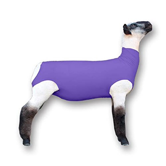 Tubo para corderos Showpro OUTFITTING CHAMPIONS Grande 59‑68 kg Morado