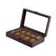 thumbnail image 3 of Caja De Almacenamiento Para Relojes, Decoración A Prueba De Polvo Para Hombres Y Mujeres, Organizador De Escaparate Con 10 Ranuras, 3 of 5
