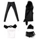 thumbnail image 1 of Figura De Mujer A Escala 1:6, Ropa De Moda Para Figuras De Acción Femeninas De 12 Pulgadas, Cuerpo Negro, 1 of 5