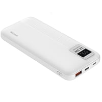 Tecnolab - Power Bank 10000Mah 22.5W + 2 Cables Incluidos Blanco - Ps
