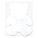 thumbnail image 1 of Alfombra Oso Blanco Suave Entrada Dormitorio Decoración Jhn, 1 of 3