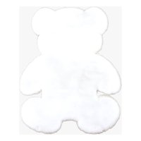 Genérico - Alfombra Oso Blanco Suave Entrada Dormitorio Decoración Jhn