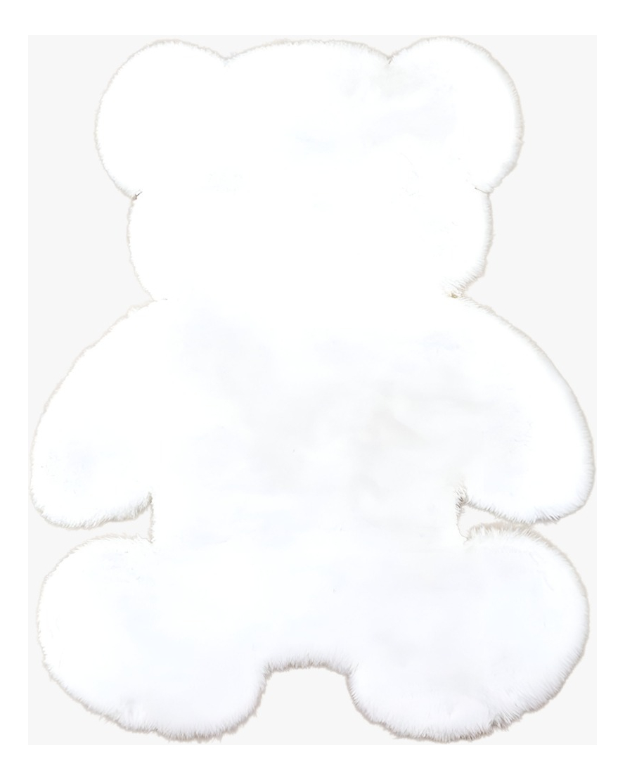 Genérico - Alfombra Oso Blanco Suave Entrada Dormitorio Decoración Jhn