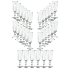 Set 30 Copas Flute Talladas 160Ml Lisa Allegra De Vidrio