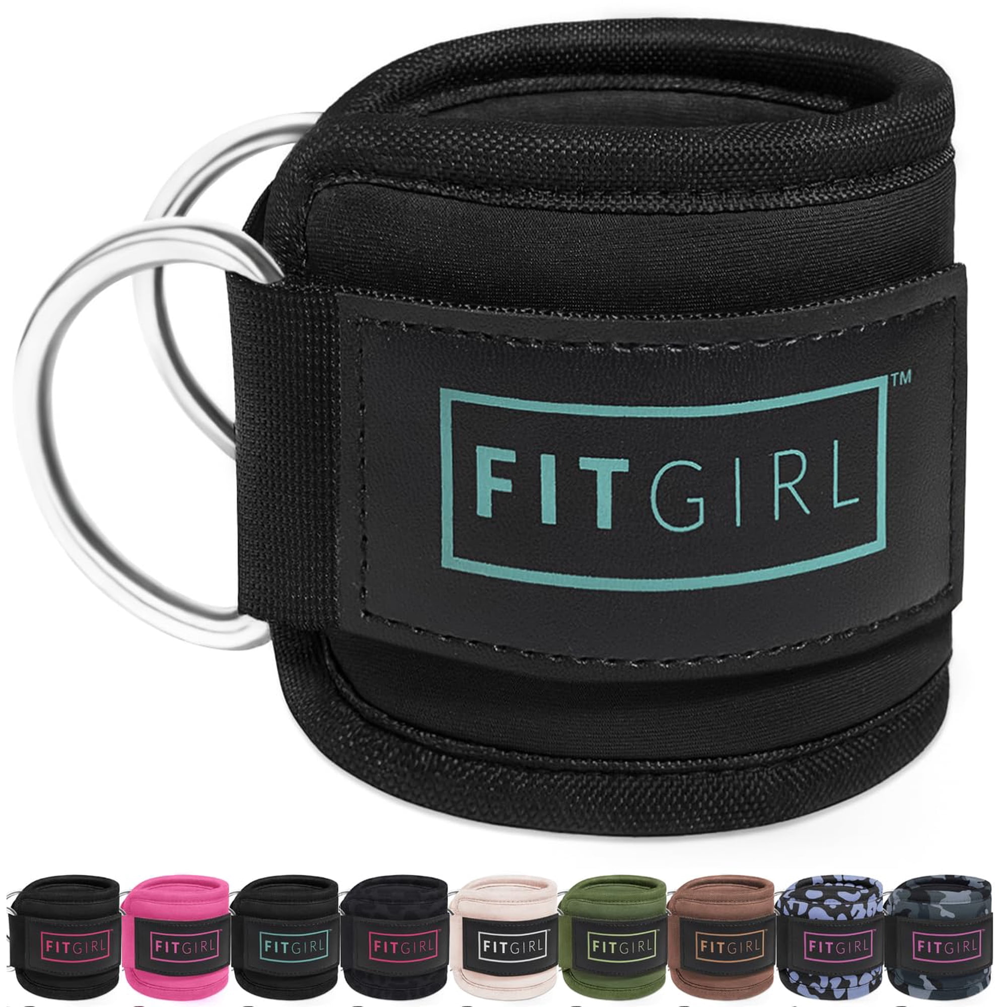 Correa De Tobillo Fitgirl Para Máquinas De Cable Y Bandas De Resistencia