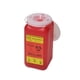 thumbnail image 1 of Contenedor recolector de objetos punzocortantes Healthcare de 1,4 qt a prueba de fugas, 1 of 1