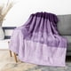 thumbnail image 1 of Manta PAVILIA Fluffy Sherpa Ombre 150 x 200 cm, color morado, 1 of 7