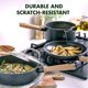 thumbnail image 2 of Juego de cocina GreenPan 4 piezas antiadherente negro apto para lavavajillas, 2 of 6