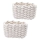 thumbnail image 4 of 2 Cestas De Almacenamiento Tejidas Multiusos Para Cocina, Sala De Estar Y Armario., 4 of 5