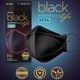 thumbnail image 4 of [Mascarilla] Airwasher KF94 desechable de 4 capas, paquete de 10, negro, 4 of 9