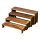 thumbnail image 5 of Juego de 4 expositores de madera para objetos de colección, para hombres y mujeres, estantes de exhibición para vendedores, eventos, hogar, dormitorio, 5 of 5