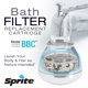 thumbnail image 2 of Cartucho de repuesto para filtro de baño Sprite Showers BBC Pure, 2 of 2