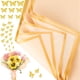 thumbnail image 1 of Papel para Ramo de Flores Cridoz 22 x 22 cm con Borde Dorado, 1 of 3