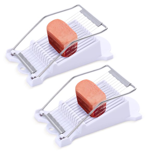 Cortador de alimentos Zxmissu 22 × 13 × 5 cm (2 unidades) color blanco