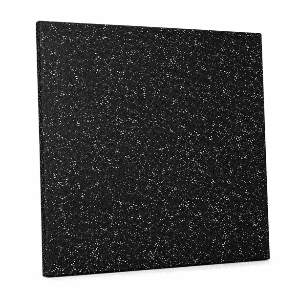 Piso de Caucho para Gimnasio Alta Densidad 50 x 50 x 1,5 cm – Unidad