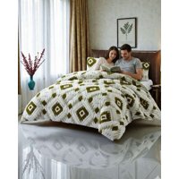 Imac Hogar - Cubrecama Chiporro Diseño Jacquerd Suave Y Abrigador Plaza Y Media