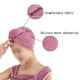 thumbnail image 4 of Toallas absorbentes de secado rápido para el cabello: paquete de 3 para mujeres con cabello rizado, largo, húmedo y grueso., 4 of 5