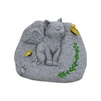 Ioensy - Piedra Conmemorativa Para Decoración De Gatos, Lápida Sepulcral Para Patio Exterior