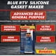 thumbnail image 3 of Fabricante de juntas de silicón RTV azul Dynatex 85 mL, paquete de 2, 3 of 9
