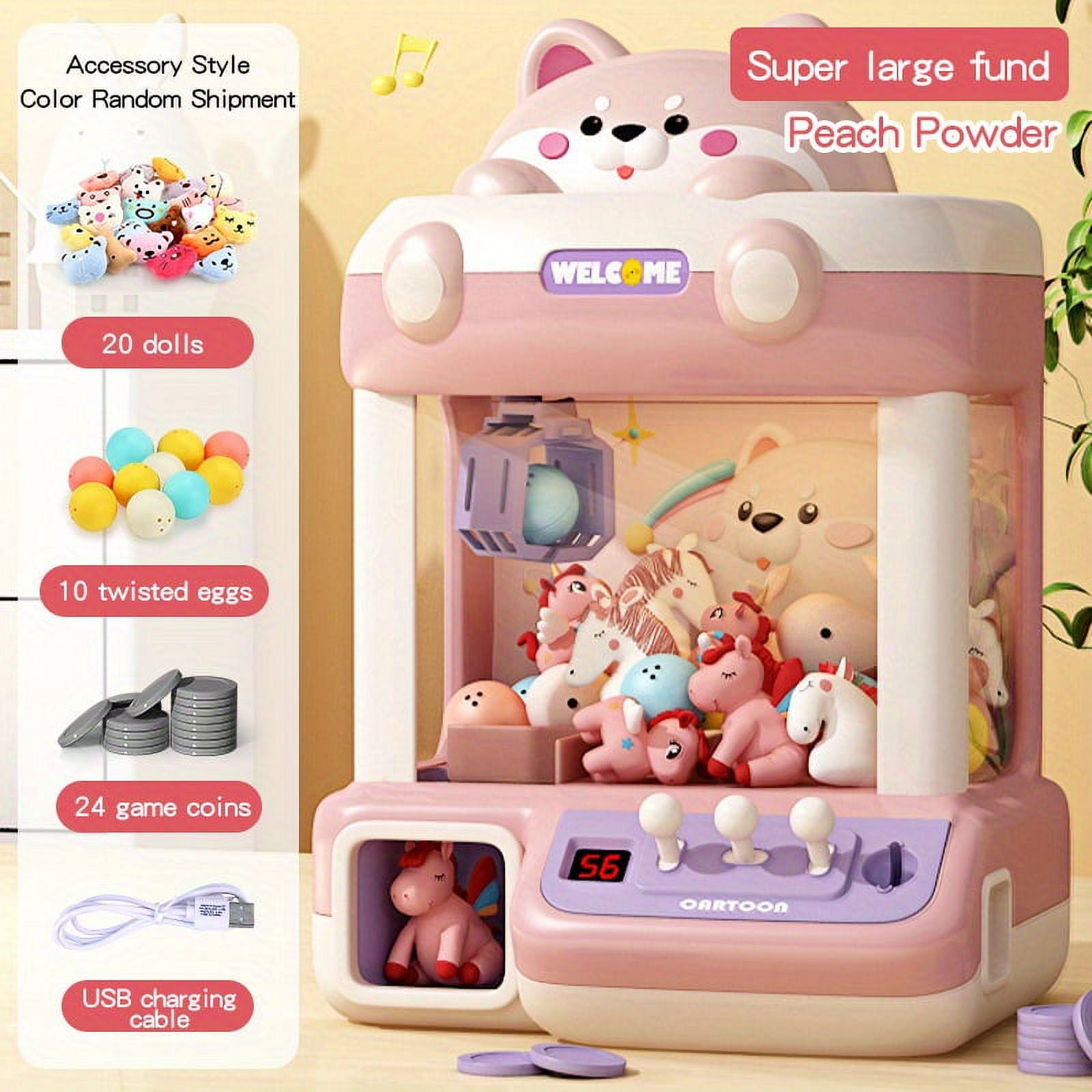Doll Machine Super Large Claw Machine Clip Doll, Machine Small Home Music Light ...