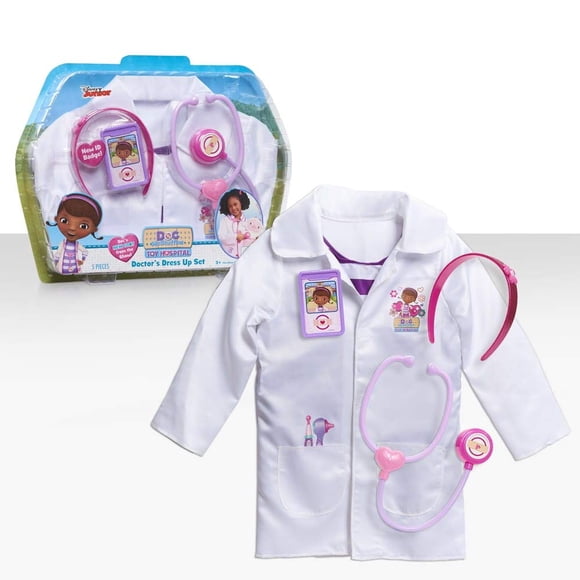 Set de disfraces Doc McStuffins Doctor's para niños mayores de 3 años Just Play