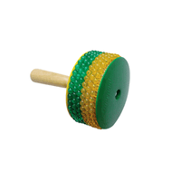 Cabasa Liverpool Terminada En Madera Pequeño Af-Pq