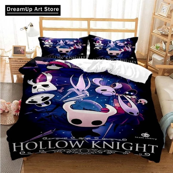 Fashion Hollow Knight Duvet Cover Bedding Set Bed Set Quilt Cover Boys Adult Home Text