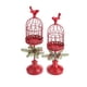 thumbnail image 5 of Candelabro Retro De 2 Piezas Para Decoración De Sala De Estar, Jaula De Pájaros, 5 of 5