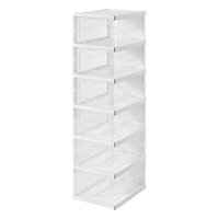 Aventura Store - Estante Organizador Zapatero 6 Niveles 25.5X34.5X105Cm