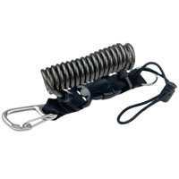 Magideal - Cuerda De Seguridad Para Buceo En Espiral Cuerda De Seguridad Para Buceo En Cuerda De Seguridad Para Cámara Para Esnórquel Paletas De Buceo A La Negro