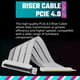 thumbnail image 2 of Kit de soporte de tarjetas GPU vertical Cooler Master MasterAccessory V3, 2 of 9