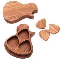 Magideal - Estuche Protector Para Púas De Guitarra, Caja Para Regalos De Cumpleaños, Contenedor De Almacenamiento, Organizador De Transporte Para Espectáculos De