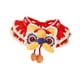 thumbnail image 3 of Collar De Punto Para Gato, Ropa Para El Cuello, Lindo León De Baile Suave Para Vacaciones, Para Gatos, Perros, Gatitos S, 3 of 5