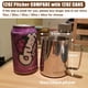 thumbnail image 4 of Jarra espumadora de leche Adorever, 350 ml, 600 ml, 900 ml, 1500 ml, acero inoxidable, 4 of 7