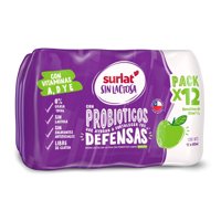 Probióticos Manzana Pack 12 Botellas 80 Ml Surlat