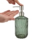 thumbnail image 3 of Unique Bargains 1 Pc Dispensador de Jabón de Bomba Cilíndrico Simple para Baño 450ml Verde Tono Plateado, 3 of 6