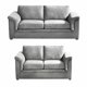 thumbnail image 1 of Living Ancona 3C-2C Tela Velvet Gris, 1 of 4