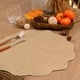 thumbnail image 2 of Conjunto de alfombras redondas de 12 alfombras rústicas de yute para mesa de comedor resistente al calor natural alfombras de mesa de granja Decoración (borde de ola), 2 of 3