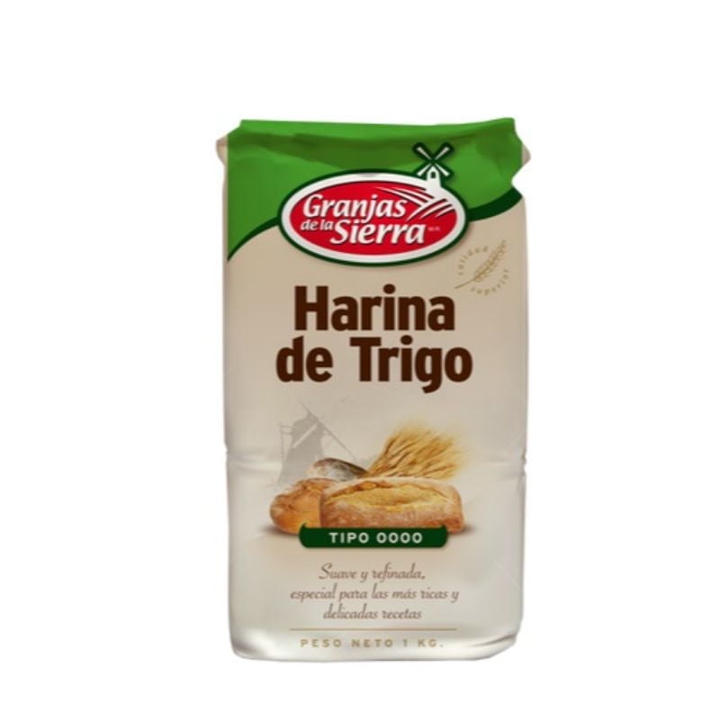 Harina 0000 1 kg Granjas De La Sierra