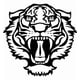 thumbnail image 1 of Decomural Tiger Roar Jungle Animals WS-32552, 1 of 2