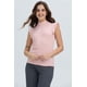 thumbnail image 1 of Polera Mujer Rib Terminaciones Palo Rosa, 1 of 4