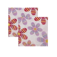 Concepts Life - Pack 4 Paquetes De Servilletas Diseño Flor