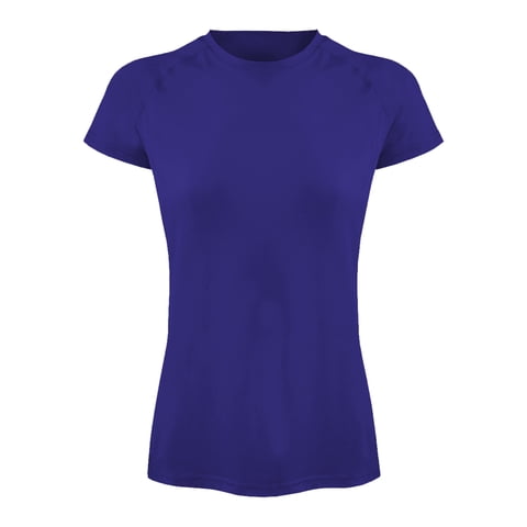 Andesland - Polera Dry Fit Manga Corta Lisa Deportiva Mujer
