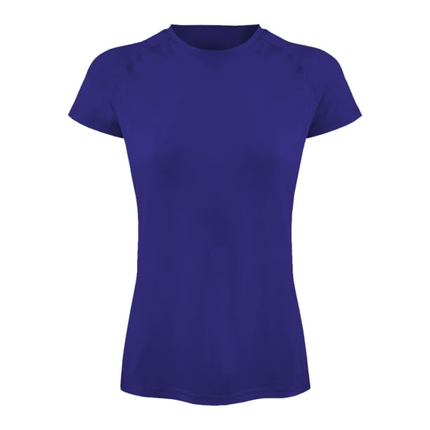 Polera Dry Fit Manga Corta Lisa Deportiva Mujer