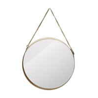 Magideal - Espejo De Pared Espejo Geométrico Con Cadena Para Decoración , 30,5 Cm 305 Cm