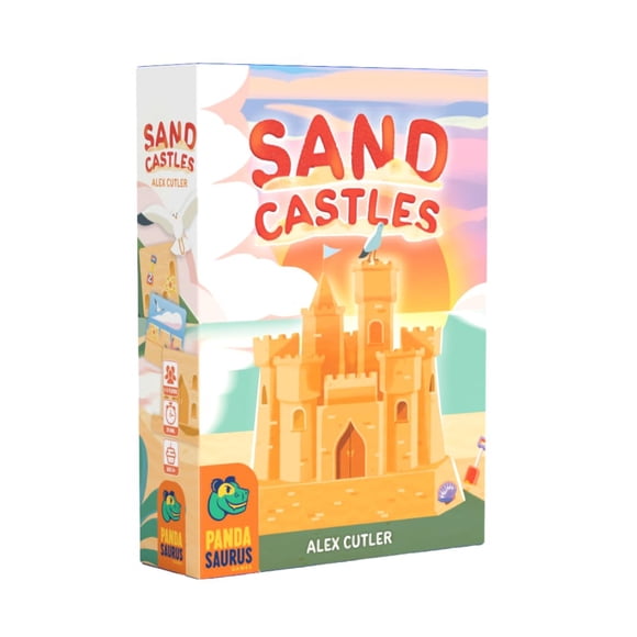 Juego de mesa Pandasaurus Games Sandcastles (2-6 jugadores)
