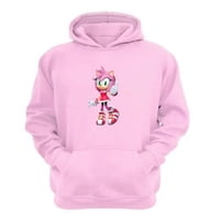 Genérico - Polerón Canguro Niño Amy Rosa Talla 12 Unisex