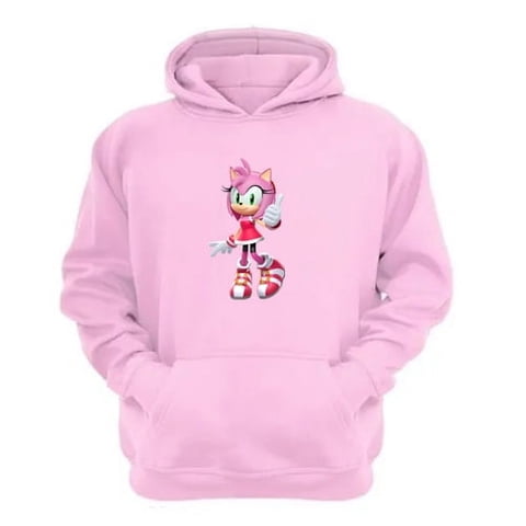 Genérico - Polerón Canguro Niño Amy Rosa Talla 12 Unisex