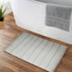 thumbnail image 2 of Pack 2 Alfombras de Baño ultra suave Nautica 40x60cm + 50x80cm gris, 2 of 7